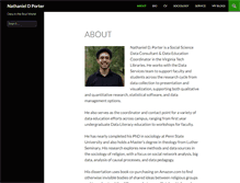 Tablet Screenshot of nathanieldporter.com